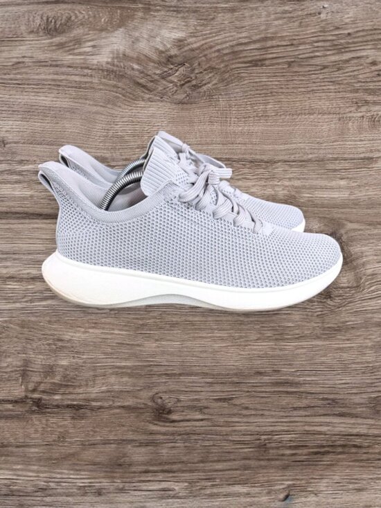 VIVAIA Sneaker Sliders Urban Mesh Gray Knit Mens 10.5 / Womens 12 Walking Shoes main image 8